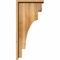 Ekena Millwork Mediterranean Rough Sawn Corbel w/Backplate, Western Red Cedar, 6"W x 14"D x 30"H COR06X14X30MED01RWR - alternate 4